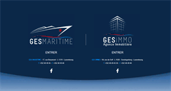 Desktop Screenshot of fr.gesmaritime.lu